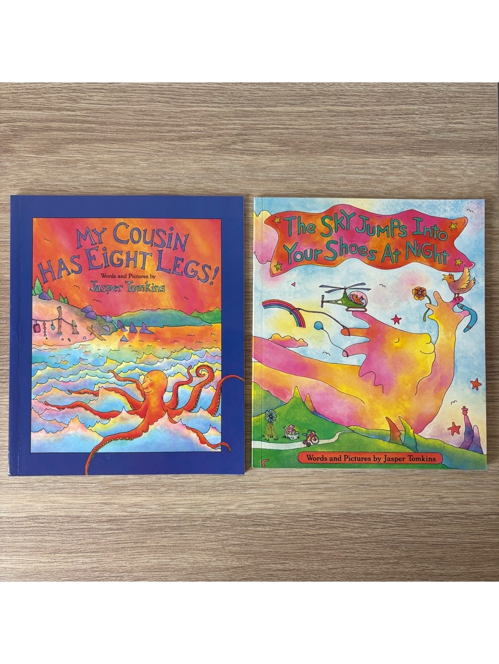 The Sky Jumps into Your Shoes at Night, My Cousin Has Eight Legs, Picture Books